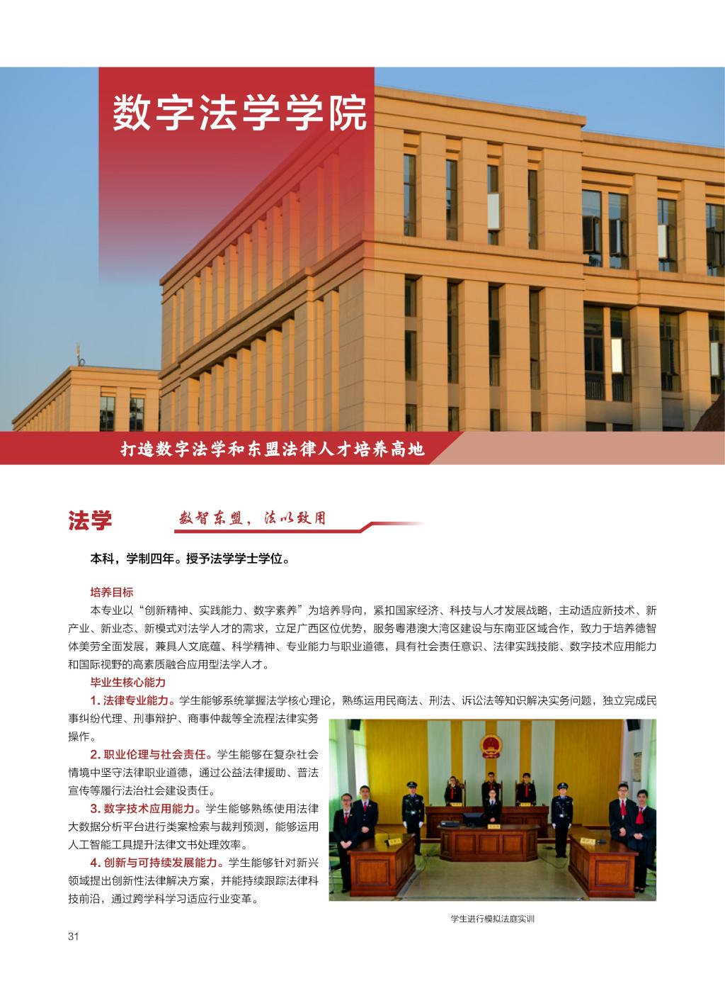 廣西民族大學相思湖學院－2025年招生簡章