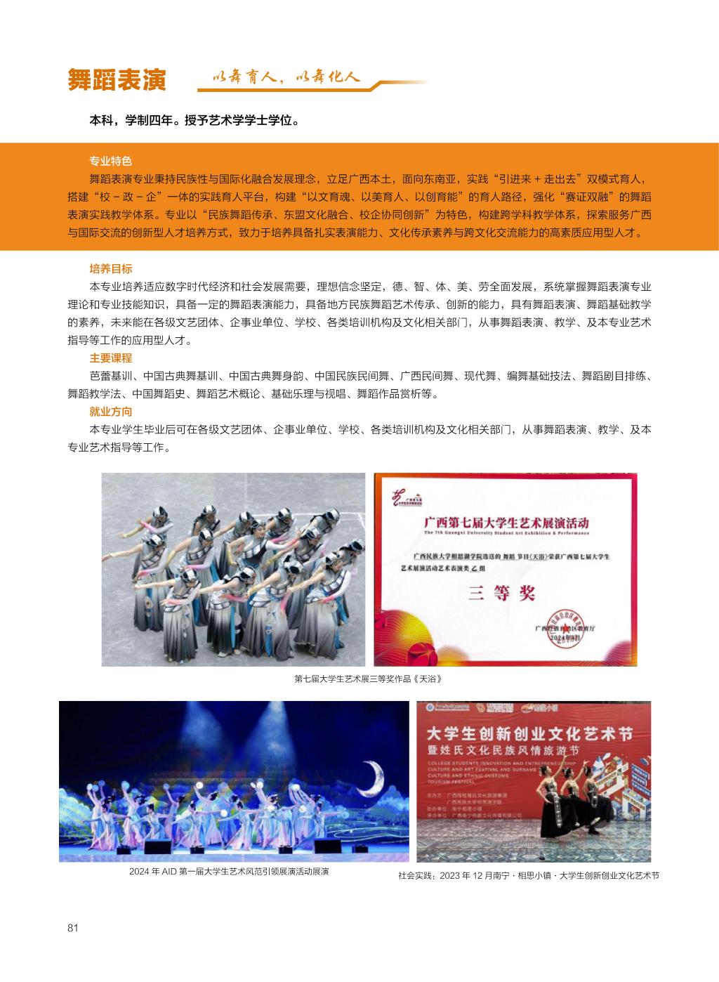 廣西民族大學相思湖學院－2025年招生簡章
