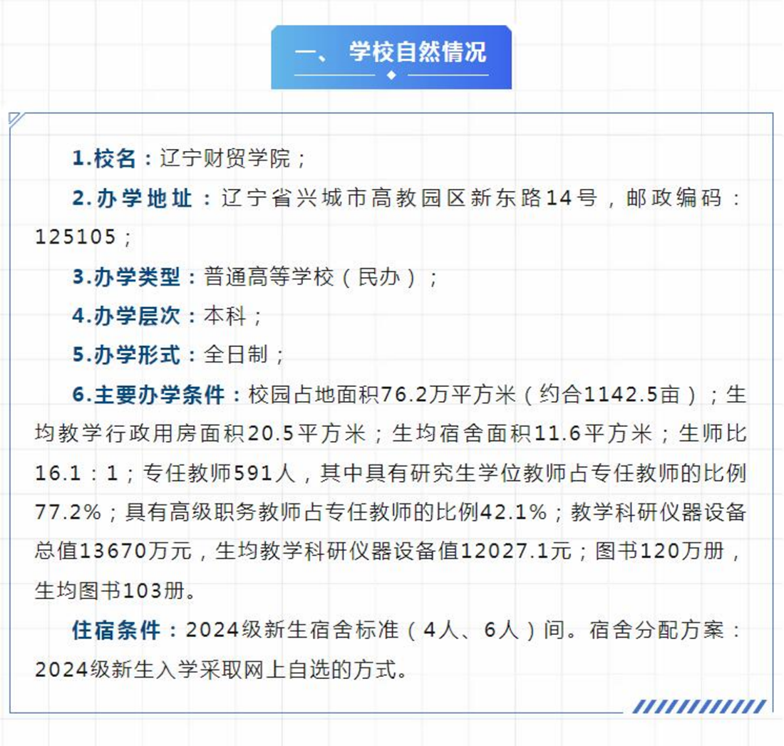 遼寧財貿(mào)學(xué)院－2023年招生章程